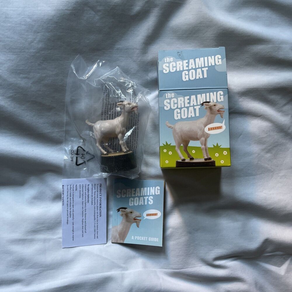 The Screaming Goat (Book & Figure)